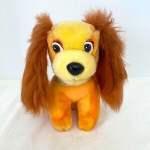 Vintage Disney Lady Stuffed Animal